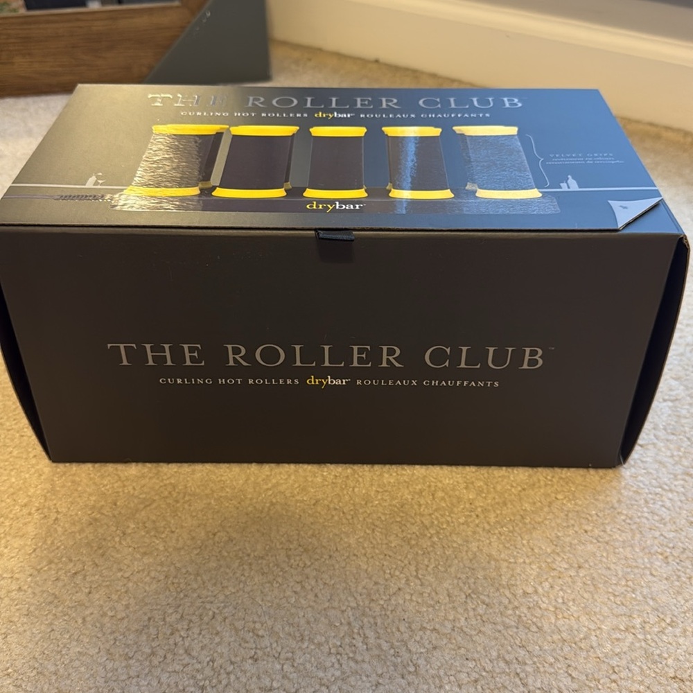 Drybar Velvet Grip Hot Rollers - Black and Yellow - Picture 2 of 2